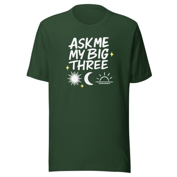 Ask Me My Big Three Astrology T-Shirt