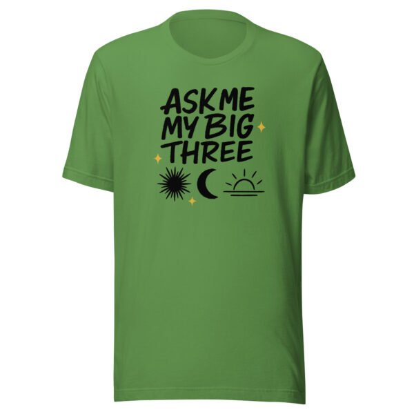 Ask Me My Big Three Astrology T-Shirt