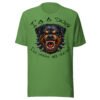 Rottweiler Dog Lover T-Shirt – “I’m a Dog, I’ll Show My Teeth!” Fierce Rottweiler Dog Graphic Tee