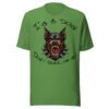 Doberman Pinscher Dog Lover T-Shirt – "I'm a dog! Don't bark on me!" Fierce Guard Dog Graphic Tee for Dog Lovers