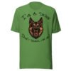 German Shepherd Dog Lover T-Shirt – "I'm a dog! Don't bark on me!" Bold K9 Guard Dog Graphic Tee for Dog Lovers