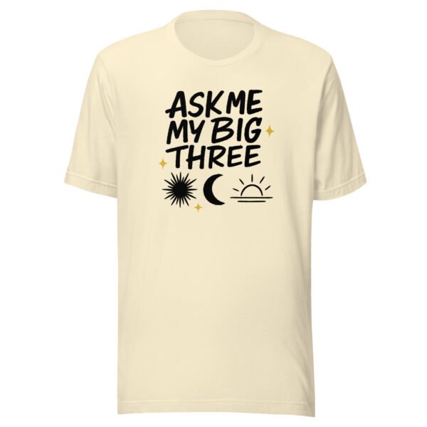 Ask Me My Big Three Astrology T-Shirt