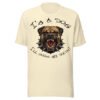 Bullmastiff Dog Lover T-Shirt – “I’m a Dog, I’ll Show My Teeth!” Fierce Mastiff Graphic Tee for Dog Lovers