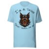 Doberman Pinscher Dog Lover T-Shirt – "I'm a dog! Don't bark on me!" Fierce Guard Dog Graphic Tee for Dog Lovers