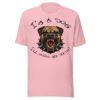 Bullmastiff Dog Lover T-Shirt – “I’m a Dog, I’ll Show My Teeth!” Fierce Mastiff Graphic Tee for Dog Lovers