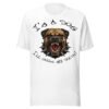 Bullmastiff Dog Lover T-Shirt – “I’m a Dog, I’ll Show My Teeth!” Fierce Mastiff Graphic Tee for Dog Lovers