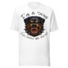 Rottweiler Dog Lover T-Shirt – “I’m a Dog, I’ll Show My Teeth!” Fierce Rottweiler Dog Graphic Tee