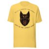 Belgian Malinois Dog Lover T-Shirt – "If it's a dog eat dog world, who in the world wins?" Fierce Dog World Graphic Tee