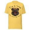 Bullmastiff Dog Lover T-Shirt – “I’m a Dog, I’ll Show My Teeth!” Fierce Mastiff Graphic Tee for Dog Lovers