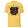 Rottweiler Dog Lover T-Shirt – “I’m a Dog, I’ll Show My Teeth!” Fierce Rottweiler Dog Graphic Tee