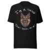 German Shepherd Dog Lover T-Shirt – "I'm a dog! Don't bark on me!" Bold K9 Guard Dog Graphic Tee for Dog Lovers