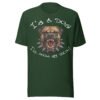 Bullmastiff Dog Lover T-Shirt – “I’m a Dog, I’ll Show My Teeth!” Fierce Mastiff Graphic Tee for Dog Lovers