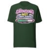 Grinding Not Complaining Teal Bar T-Shirt