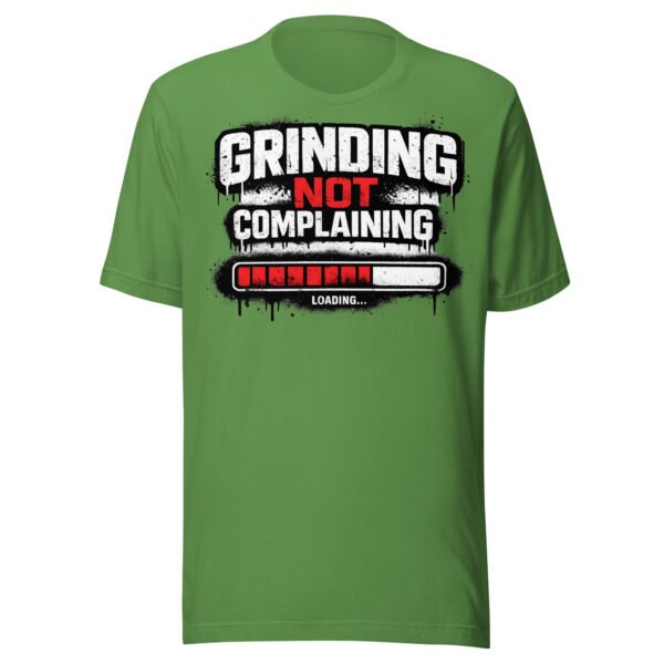 Grinding Not Complaining Red Bar T-Shirt