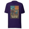 Miles Tone - "The Journey Made Me" Motivational Milestone Celebration T-Shirt