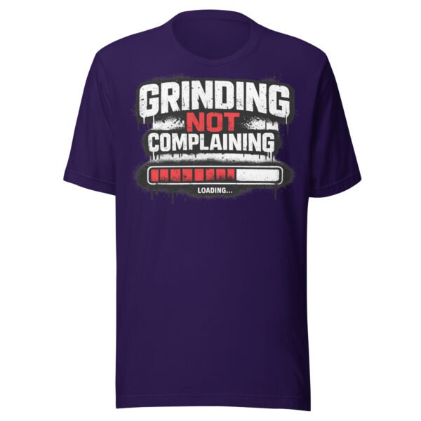 Grinding Not Complaining Red Bar T-Shirt