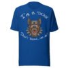 Doberman Pinscher Dog Lover T-Shirt – "I'm a dog! Don't bark on me!" Fierce Guard Dog Graphic Tee for Dog Lovers