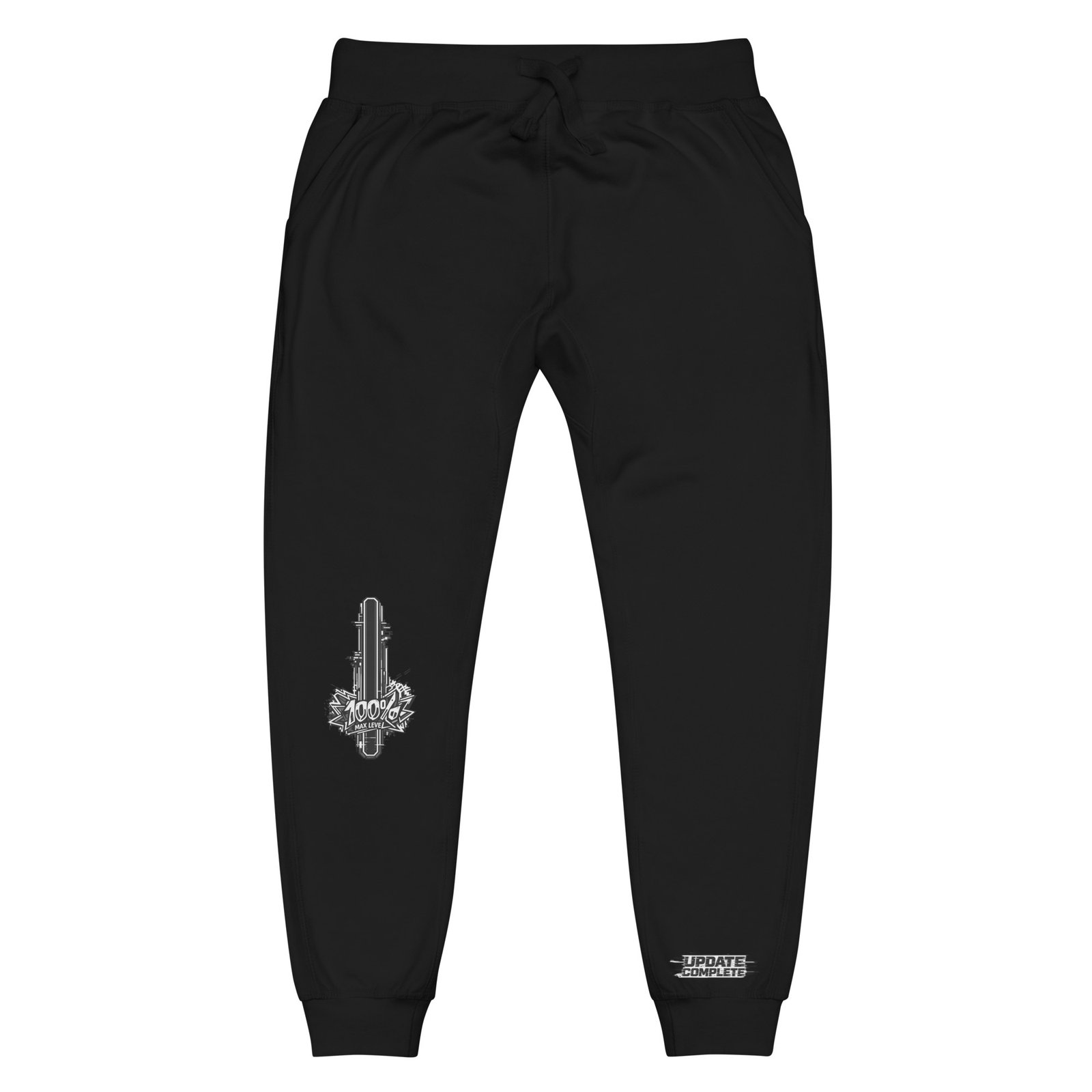 Patch Notes White/Black Sweatpants