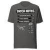 Patch Notes Black/White T-Shirt