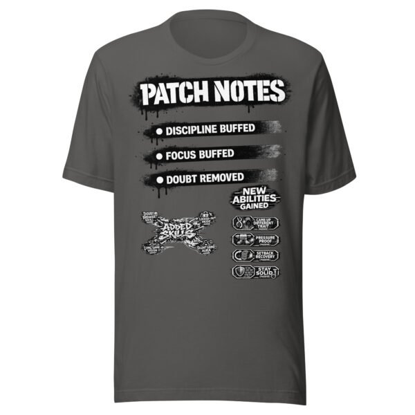 Patch Notes Black/White T-Shirt