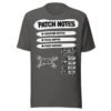Patch Notes White/Black T-Shirt