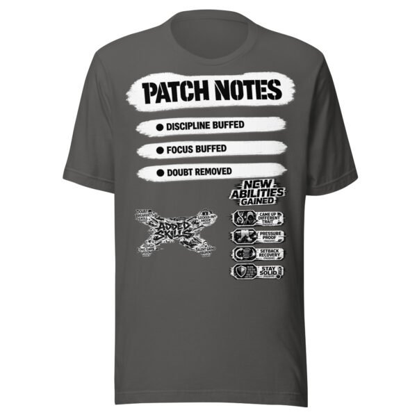Patch Notes White/Black T-Shirt