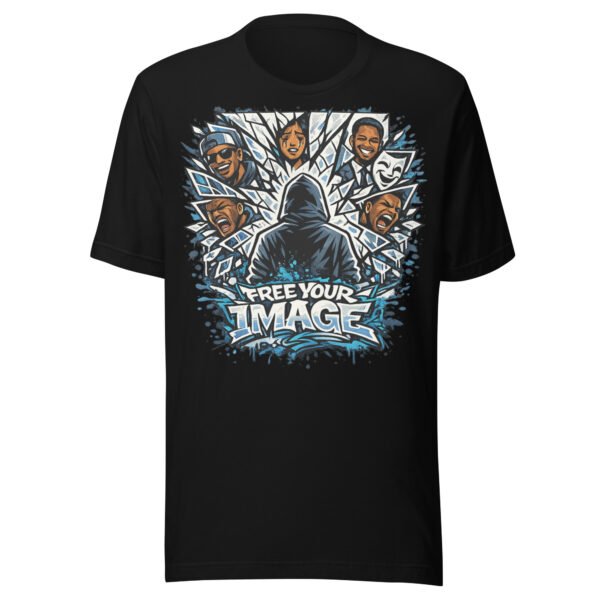 Free Your Image Graphic Blue/White T-Shirt