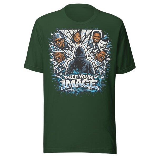 Free Your Image Graphic Blue/White T-Shirt