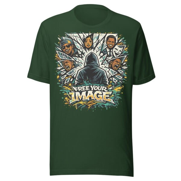Free Your Image Graphic Green/Yellow T-Shirt