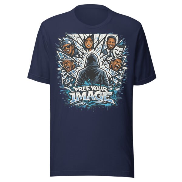 Free Your Image Graphic Blue/White T-Shirt