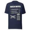 Patch Notes Black/White T-Shirt