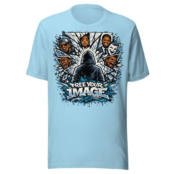Free Your Image Graphic Blue/White T-Shirt