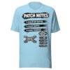 Patch Notes Black/White T-Shirt