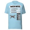 Patch Notes White/Black T-Shirt
