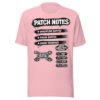 Patch Notes Black/White T-Shirt