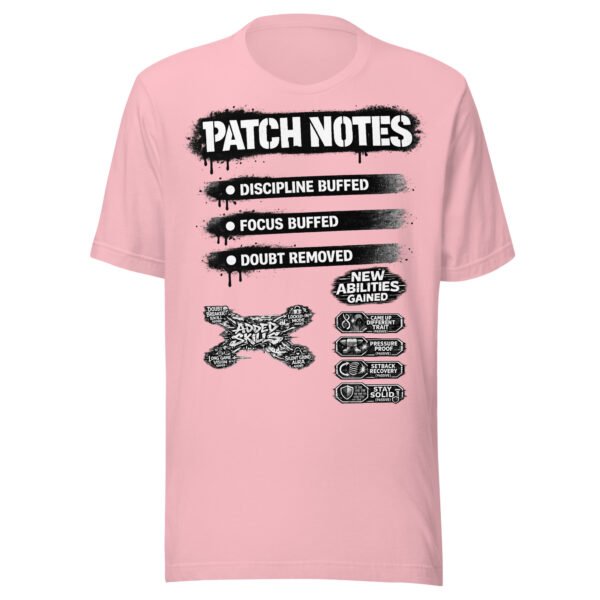 Patch Notes Black/White T-Shirt