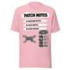 Patch Notes White/Black T-Shirt