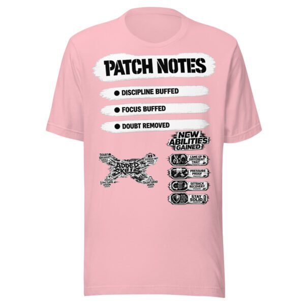 Patch Notes White/Black T-Shirt
