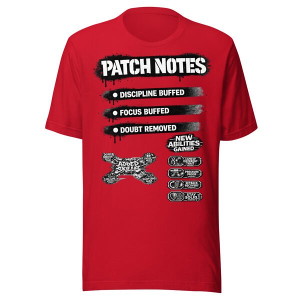 Patch Notes Black/White T-Shirt