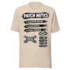 Patch Notes Black/White T-Shirt