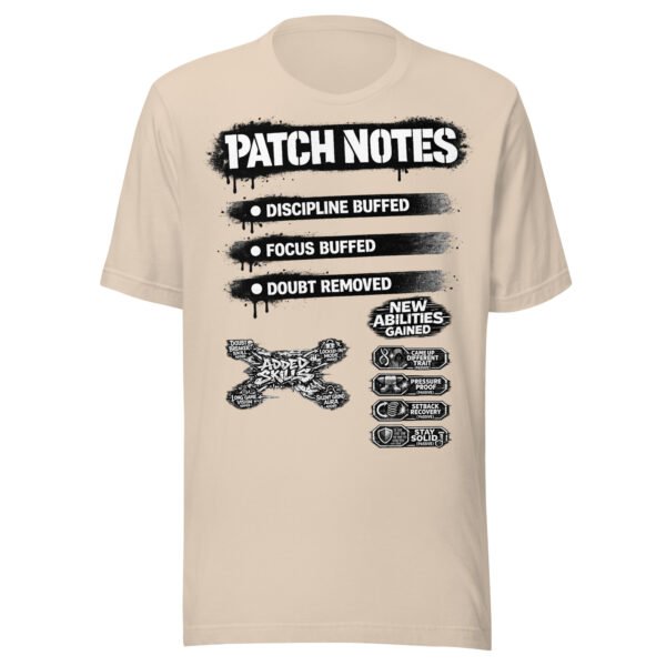 Patch Notes Black/White T-Shirt