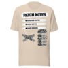 Patch Notes White/Black T-Shirt