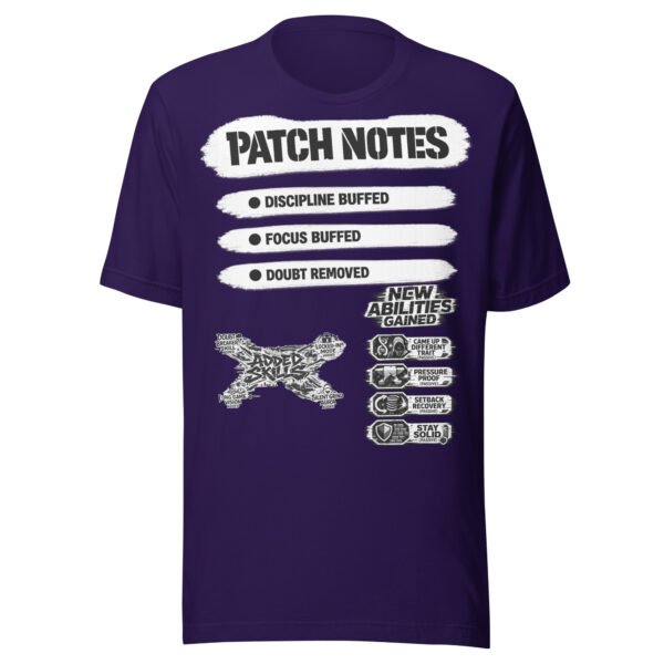 Patch Notes White/Black T-Shirt