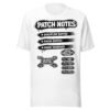 Patch Notes Black/White T-Shirt
