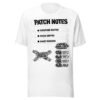 Patch Notes White/Black T-Shirt