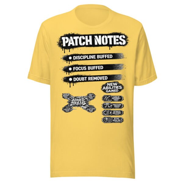 Patch Notes Black/White T-Shirt