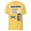 Patch Notes White/Black T-Shirt