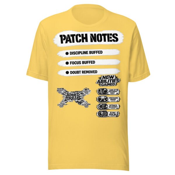 Patch Notes White/Black T-Shirt