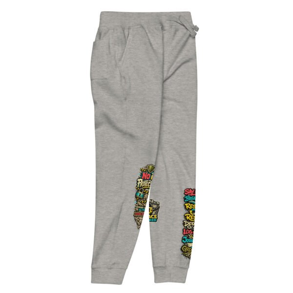unisex-fleece-sweatpants-carbon-grey-front-right-6a0a7ed791eb5.jpg Protect Your Peace Sweatpants