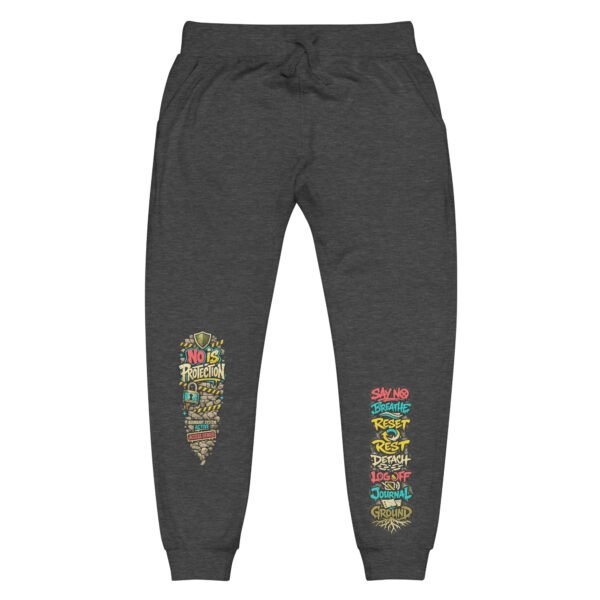 unisex-fleece-sweatpants-charcoal-heather-front-6a0a7ed785f45.jpg Protect Your Peace Sweatpants